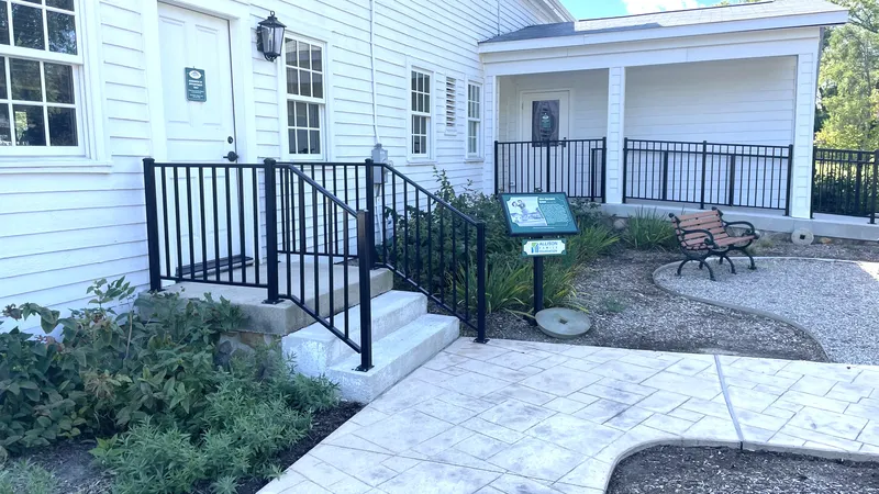 Niles-Barnard House entrance and catering ramp