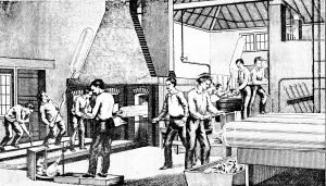 Photo-3-19th-Century-Cylinder-Glass-Production-300x171