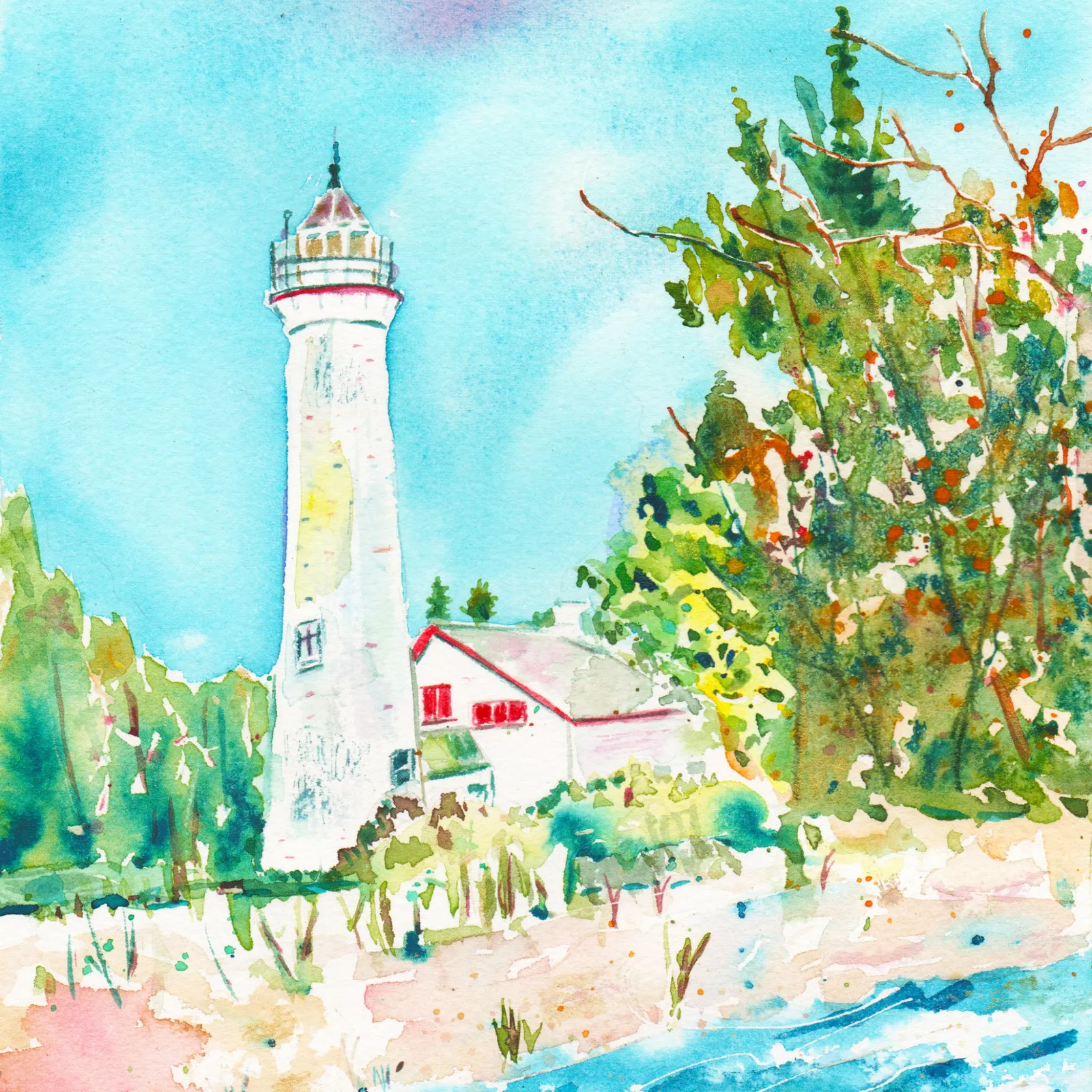 Photo of Watercolor Classes: Winter Series