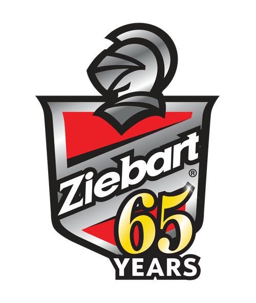 Ziebart 65 Years Shield Icon logo