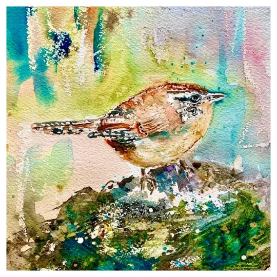 Photo of Watercolor Classes: Winter Birds & Blooms